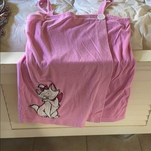 Aristocrat kitty terry cloth bath robe